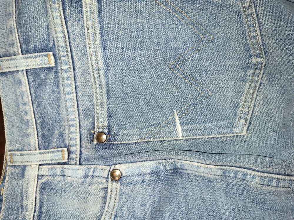 Lot of 3 Vintage Wrangler 936 Cowboy Cut Slim Fit Jeans 31x34 Blue Denim Bundle - Picture 6 of 16